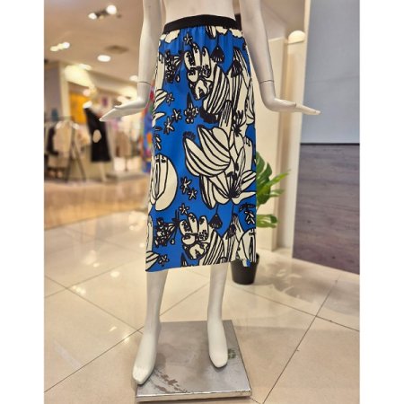 꽃잔치 A라인 스커트