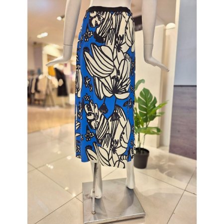 꽃잔치 A라인 스커트