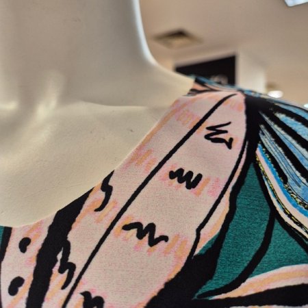 야자수 썸머 절개 원피스