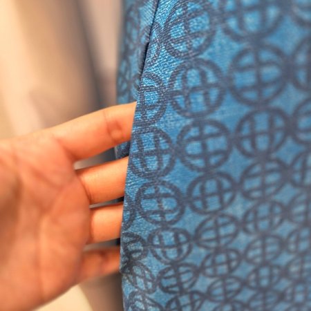 A로고 반소매 셔츠형 원피스