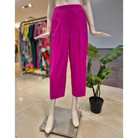 앞주름 벌룬 스판 팬츠