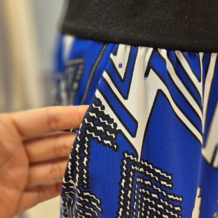 모던 에스닉 와이드 팬츠