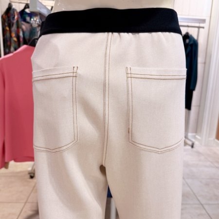 데님라이크 일자 팬츠