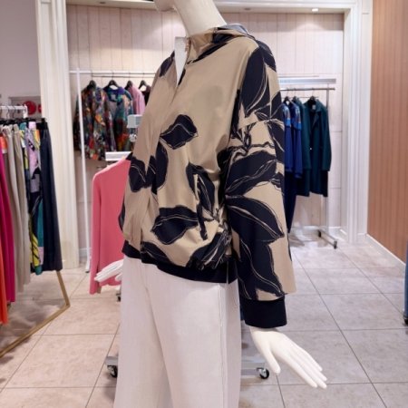 하이넥 후드 집업 점퍼