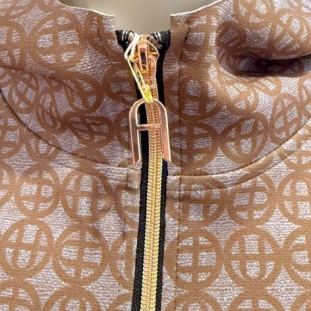 A로고 스트링 후드 크랍 점퍼