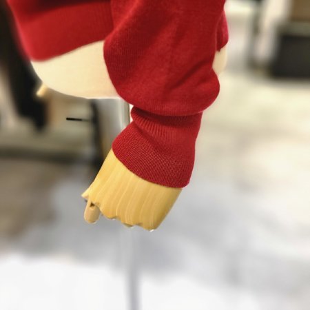 간절기기본브이넥긴팔니트티