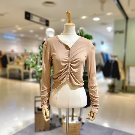 쭈리브이넥팔셔링티셔츠