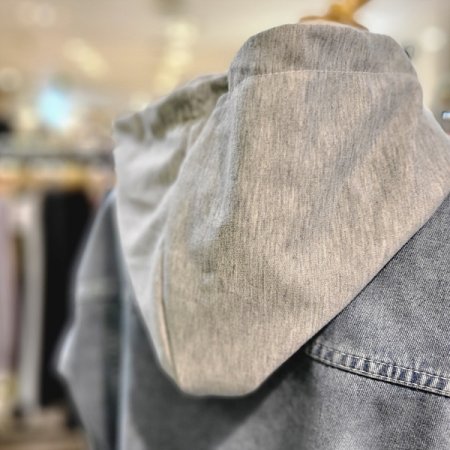 후드탈부착연청자켓