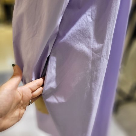 면미디뒷리본박시원피스