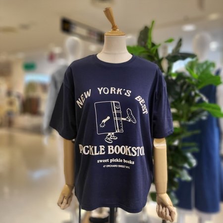 뉴욕레터링반팔티셔츠