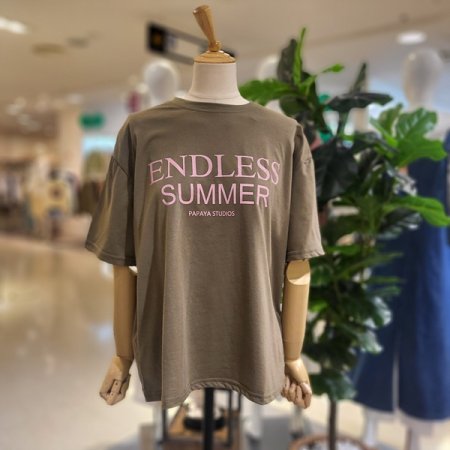 썸머레터링여름반팔티셔츠