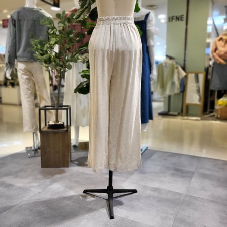 밴딩린넨와이드팬츠