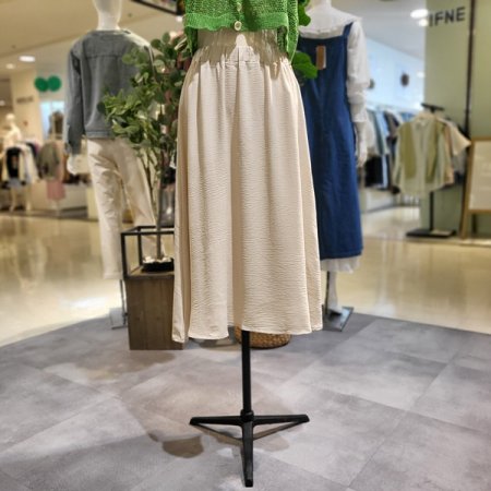 밴딩무지플레어스커트