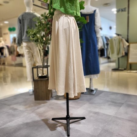 밴딩무지플레어스커트