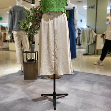 밴딩무지플레어스커트