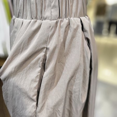 풀밴딩린넨롱스커트