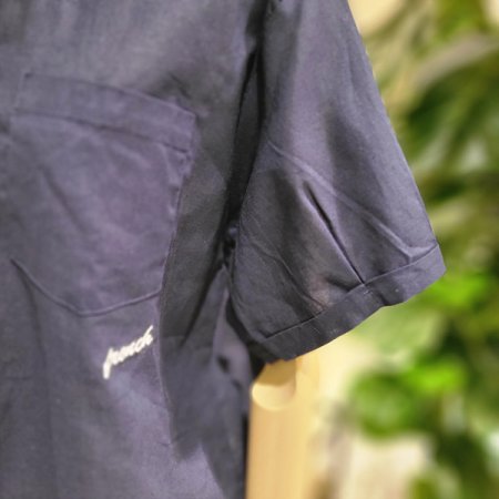 반팔린넨셔츠블라우스