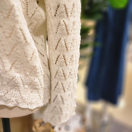 여름긴팔시스루니트