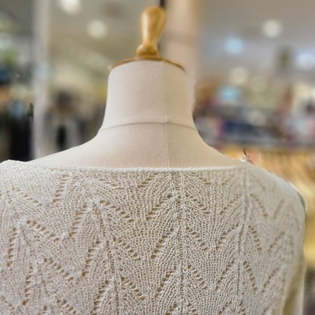 여름긴팔시스루니트