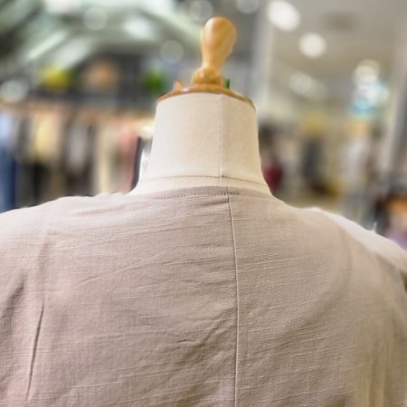 노카라집업린넨자켓