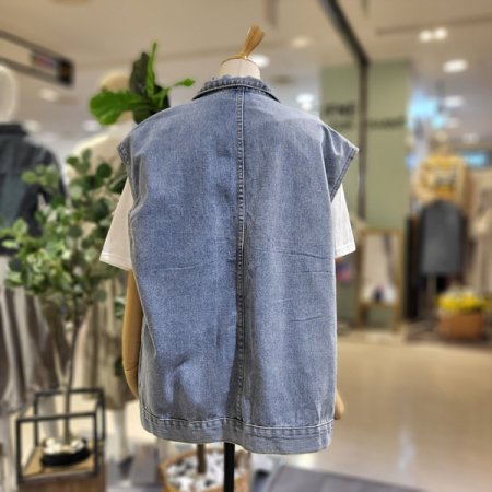 데님베스트박시자켓