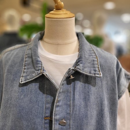 데님베스트박시자켓