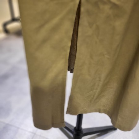 캡소매린넨롱원피스