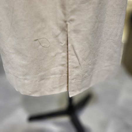 뒷밴딩린넨베이지롱스커트