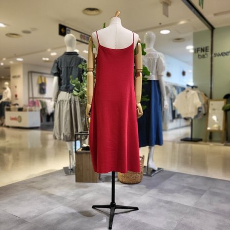 끈나시여름니트원피스