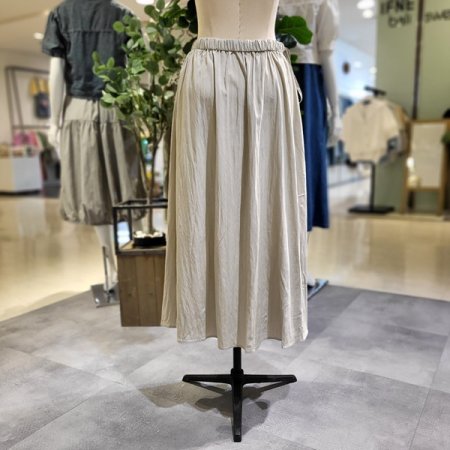 풀밴딩끈조절여름롱스커트