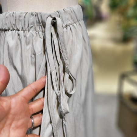 풀밴딩끈조절여름롱스커트