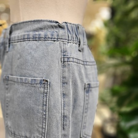 앞포켓9부와이드팬츠