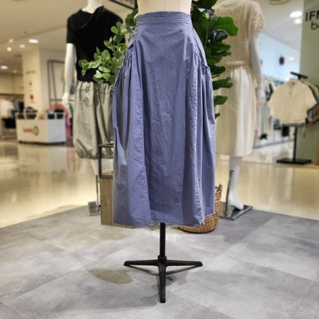 아웃포켓리본면스커트