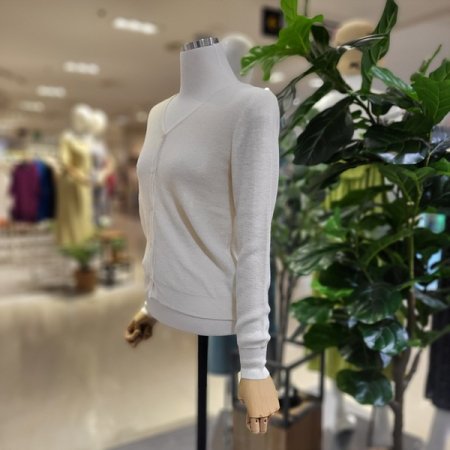 가을시스루긴팔부들가디건