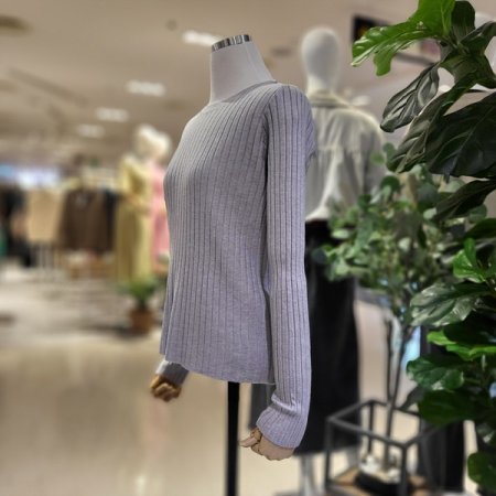 와이드골지긴팔니트티