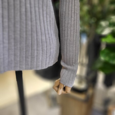 와이드골지긴팔니트티