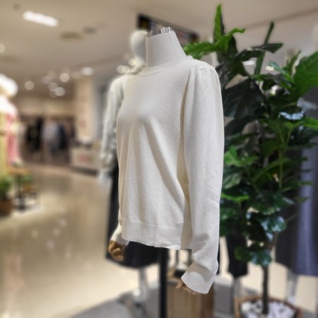 라운드넥겨울베이직니트티