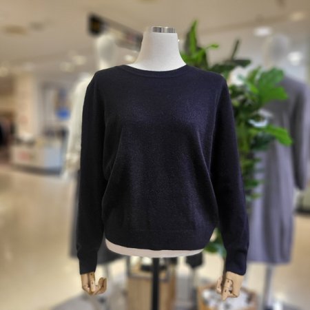 라운드넥겨울베이직니트티