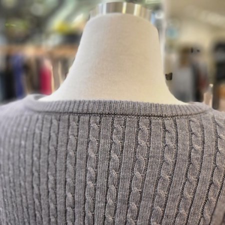 사슬패턴장미가디건