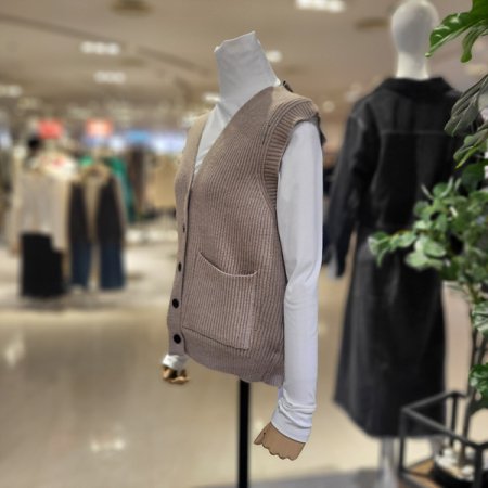 포켓골지니트조끼