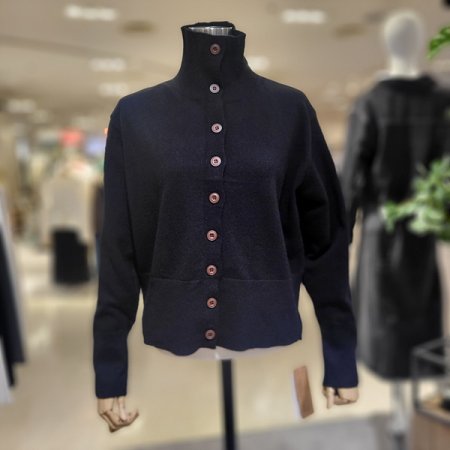 하이넥단추니트가디건