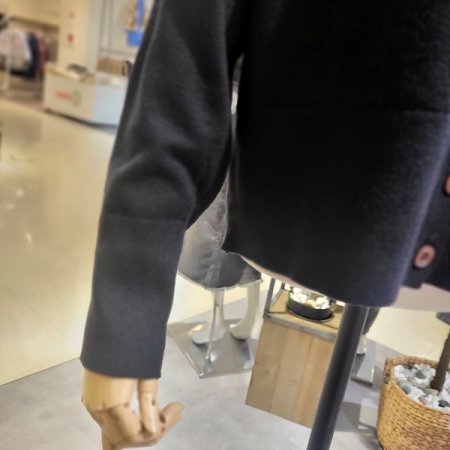 하이넥단추니트가디건