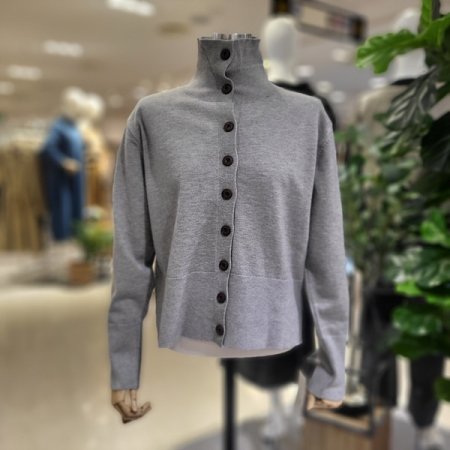 하이넥단추니트가디건