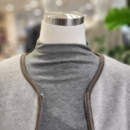 노카라배색캐쥬얼자켓