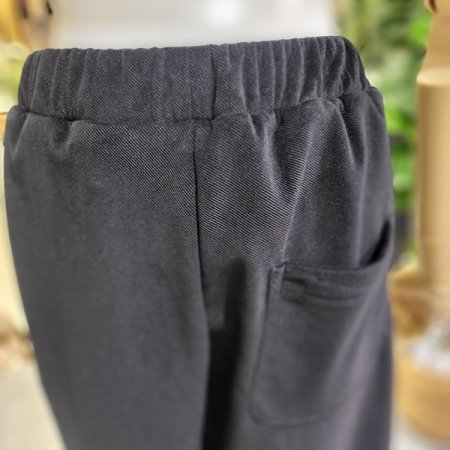 풀밴딩기모일자팬츠