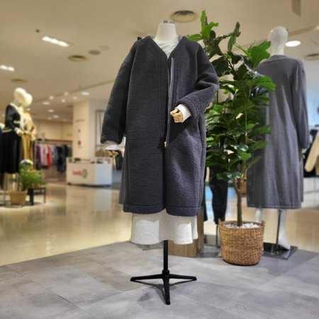 뽀글이후드롱점퍼