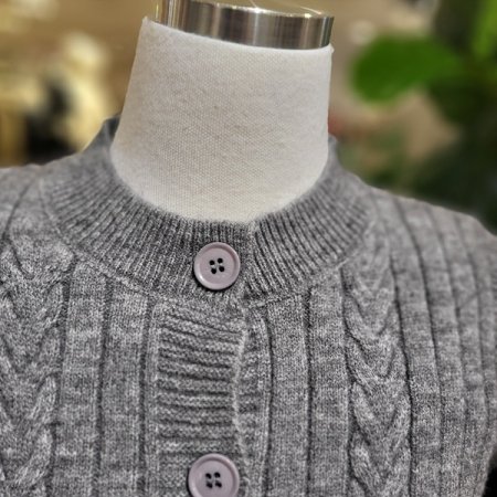 꽈배기짜임니트조끼