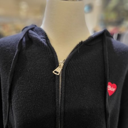 후드니트하트집업점퍼