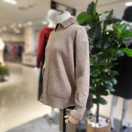 카라넥시보리긴팔니트