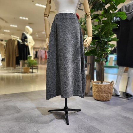 밴딩도톰니트롱스커트